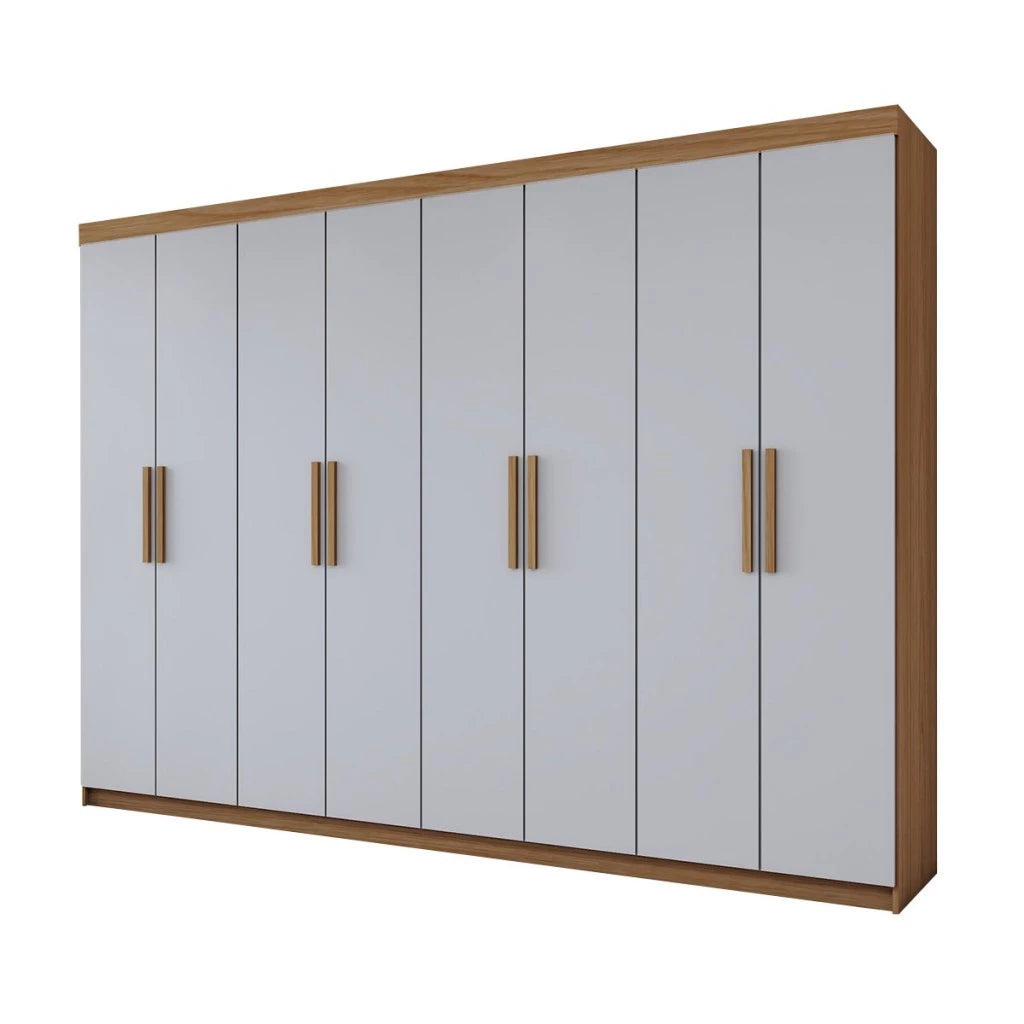 Guarda-Roupa Casal Aurora 8 Portas 4 Gavetas