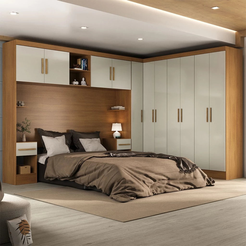 Guarda-Roupa Casal Modulado Soberano 11 Portas 5 Gavetas [QUEIMA DE ESTOQUE]