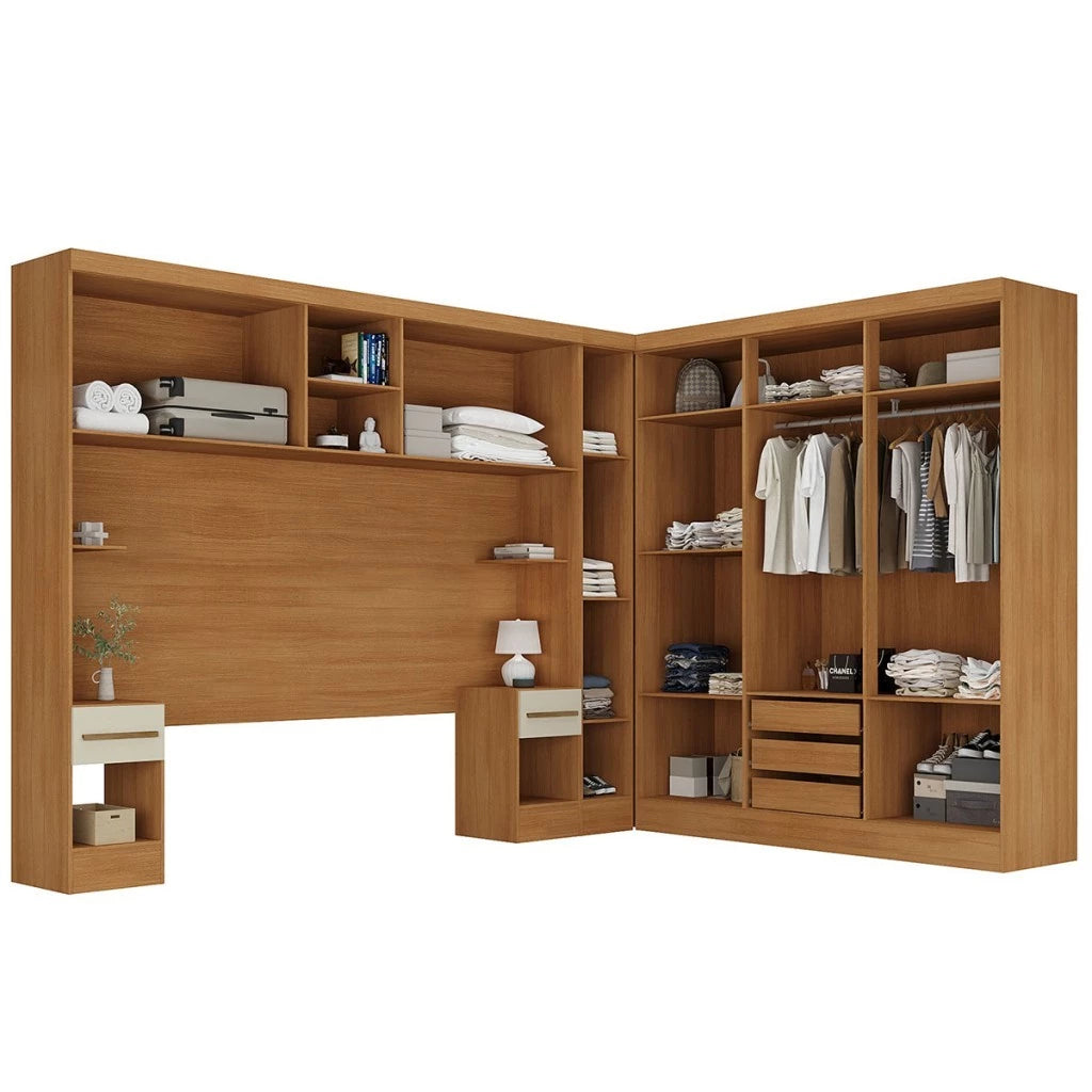 Guarda-Roupa Casal Modulado Soberano 11 Portas 5 Gavetas [QUEIMA DE ESTOQUE]