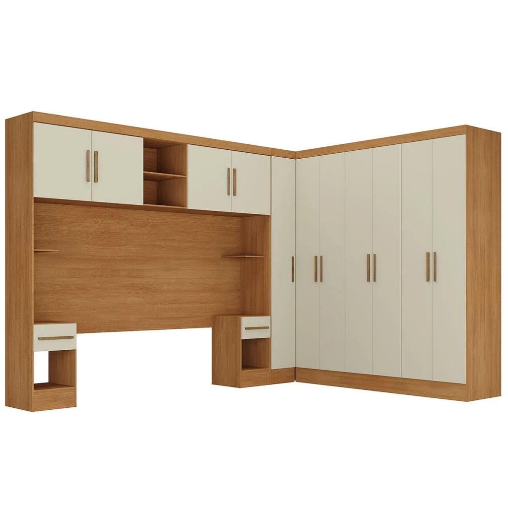 Guarda-Roupa Casal Modulado Soberano 11 Portas 5 Gavetas [QUEIMA DE ESTOQUE]